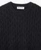 MILLO ARCHIVE Draft Rhombus Knit [Black]