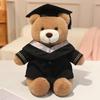 Dr. Bear Graduation Plush Toy - Teddy Bear Gift for Students from Primary To High School