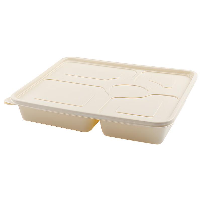 Xinyi 5-Compartment Biodegradable Corn Starch Meal Box