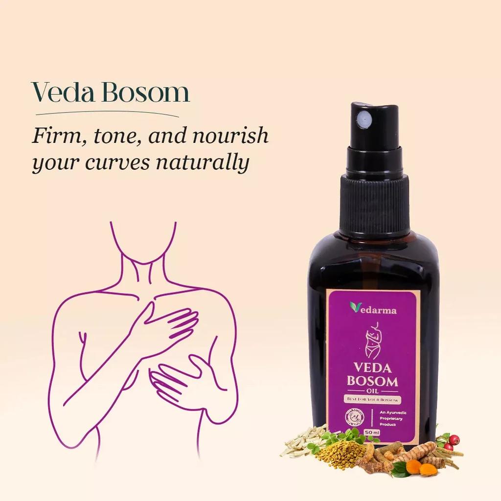 Vedarma Ayurvedisches Veda Bosom Brustmassageöl 50 ml