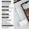USB auf 3,5mm Kopfhörer Audio Splitter, Kopfhöreranschluss Splitter, TypC auf doppelten Kopfhöreradapter Splitter für iPad Pro, Samsung Galaxy, Pixel