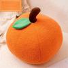 Cute Fruit Plush Pillow Pumpkin Pillow Persimmon Orange Girlfriend Gift Sofa Cushion Children's Sleeping Companionship