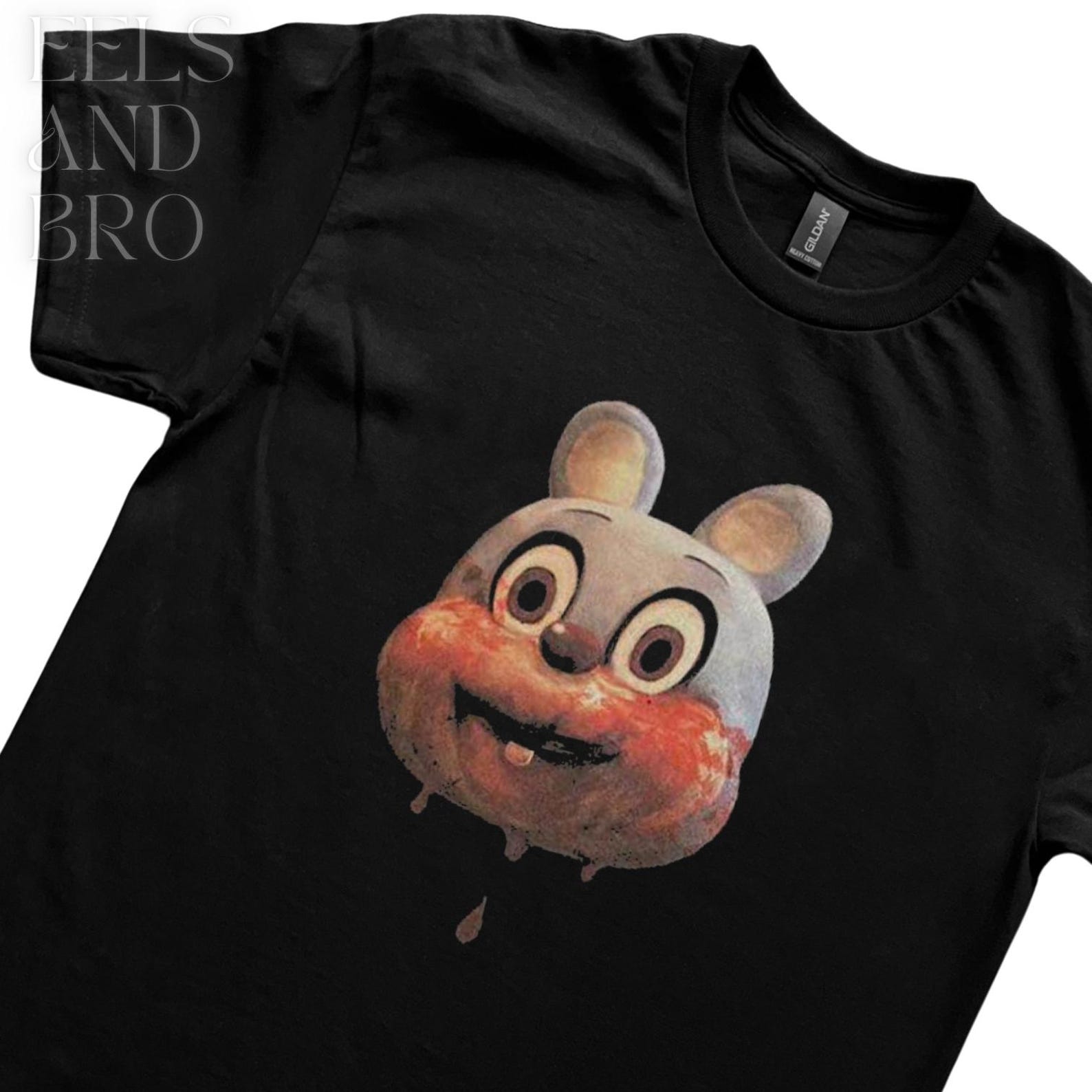 Robbie Rabbit horror game t-shirt - (choose your tshirt style) M