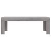Coffee Table Gray Sonoma 102 X 50 X 36 Cm Engineered Wood