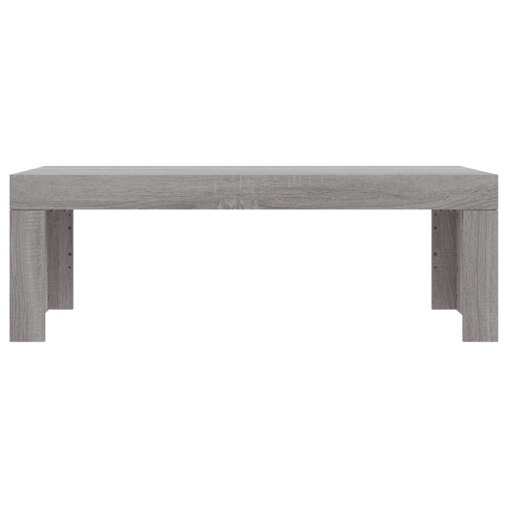 Coffee Table Gray Sonoma 102 X 50 X 36 Cm Engineered Wood