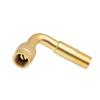 45/90/135 Degree Angle Brass Motorcycle Bent Valve Adaptor Tyre Tube Valve Extension Adapter for Car Truck Motorcycle Cycling Accessories