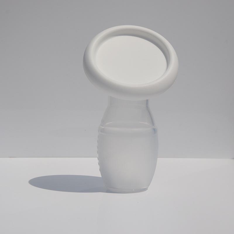 Portable Silicone Breast Pump & Milk Collector with Dust Cover for Pregnant and Postpartum Women