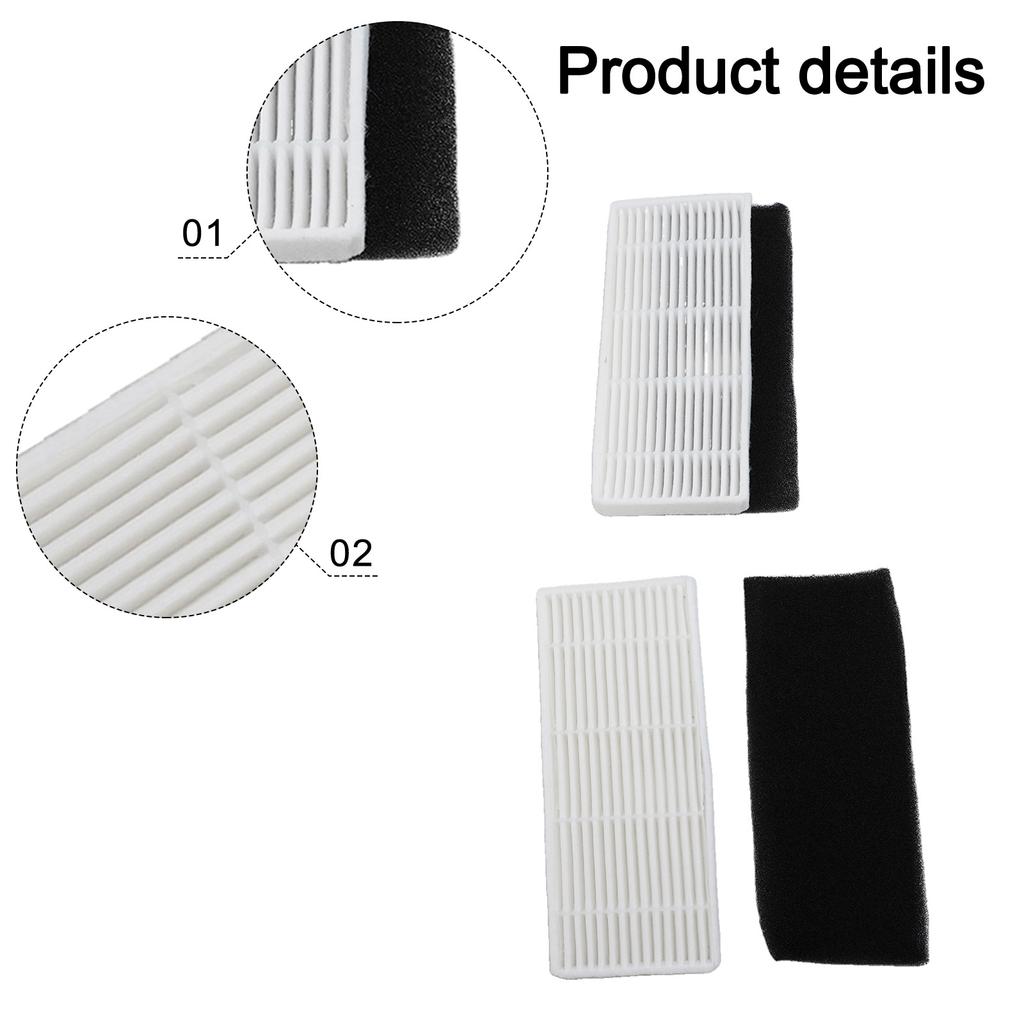 1 Set For Ultenic D5 Series D5S / D5S Pro / D5S Pro+ Robot Vacuum Cleaner Roller Brush Side Brushes Mop Cloths Replacement Kits