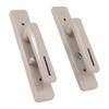 Rectangular Door Handle Locks Privacy Door Levers Reversible Gate Rectangular Bath Door Handle