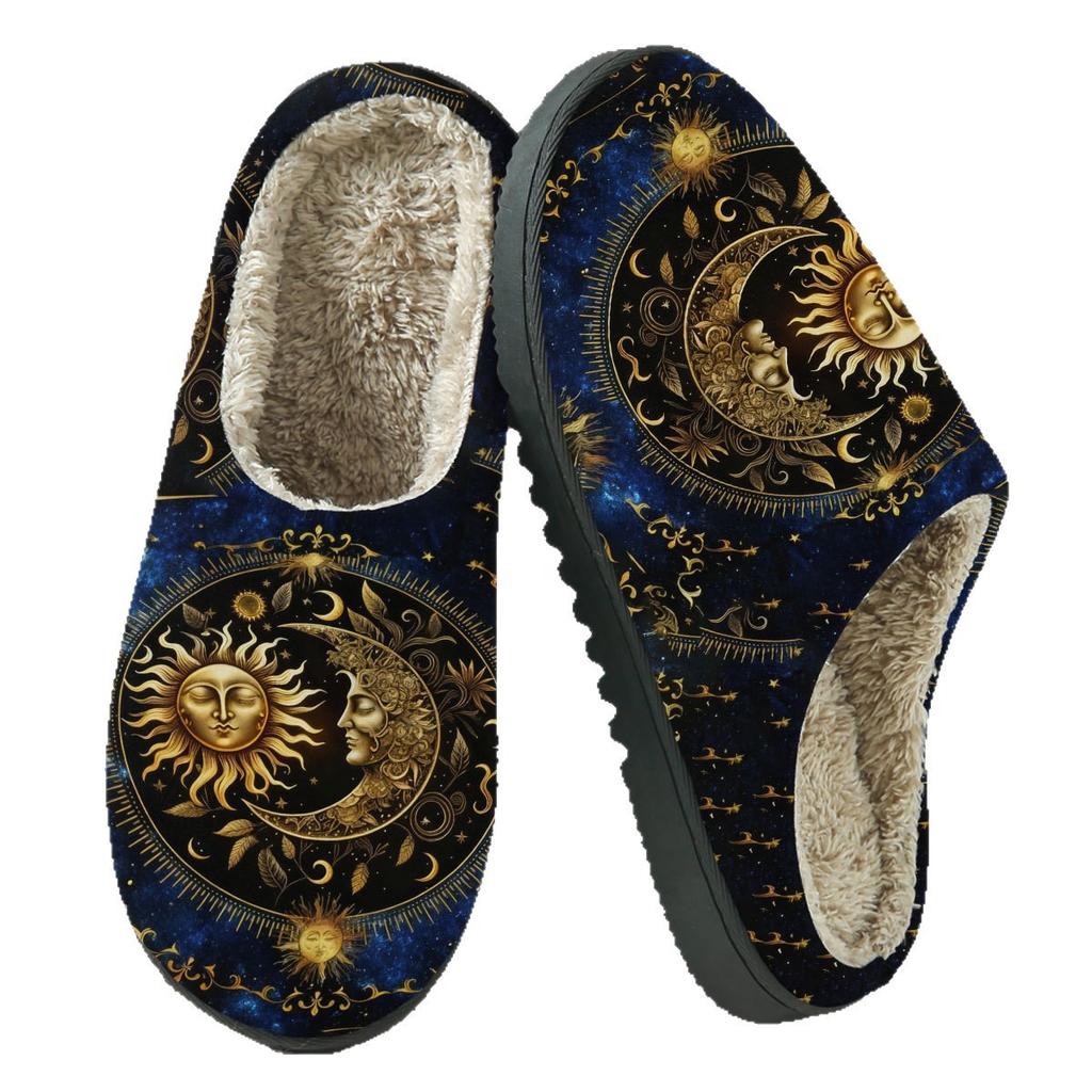 Casual Cotton Shoes - Cute Cartoon Home Slippers for Both Men and Women