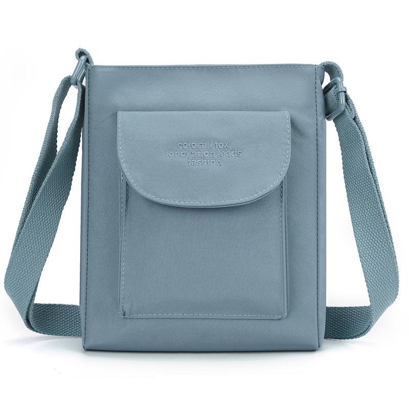 Shoulder bag casual versatile simple messenger bag women's leisure commuting printable mobile phone bag