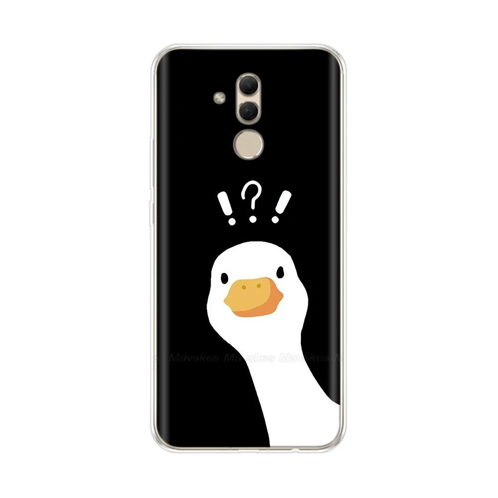 For Huawei Mate 20 Lite Case Shockproof Silicone Soft Phone Case Back Cover for Huawei Mate 20 Pro Cases Mate20 Covers Fundas