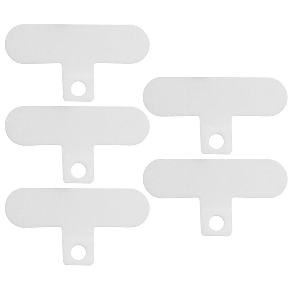 1-10PCS Sturdy TPU Cellphone Lanyard Gasket Pads Universal Flexible Phone Replacement Part Hanging Strap Patches Cord Clip
