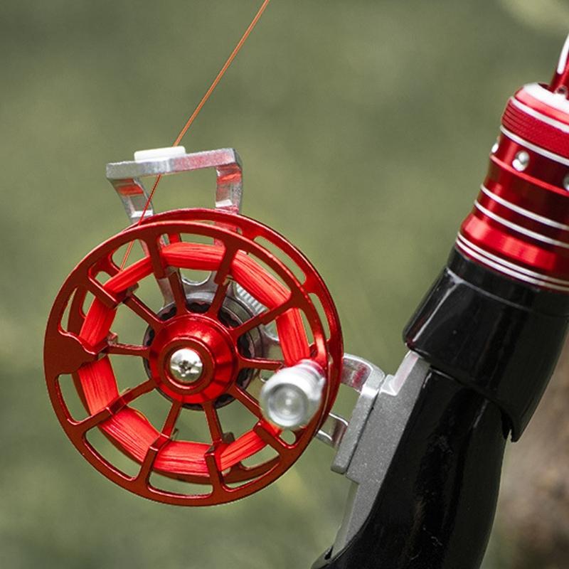 Aluminum Reels Fly Fishing Reels for Trout Pike Heavy Duty Winter Ice Fishing Wheel Fly Reels
