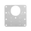 2PCSStainless Steel Cabinet Door Hinge Repair Plate, Furniture Cabinet Door Hinge Fixing Plate Mounting Piece Hinge Hole Repair Piece