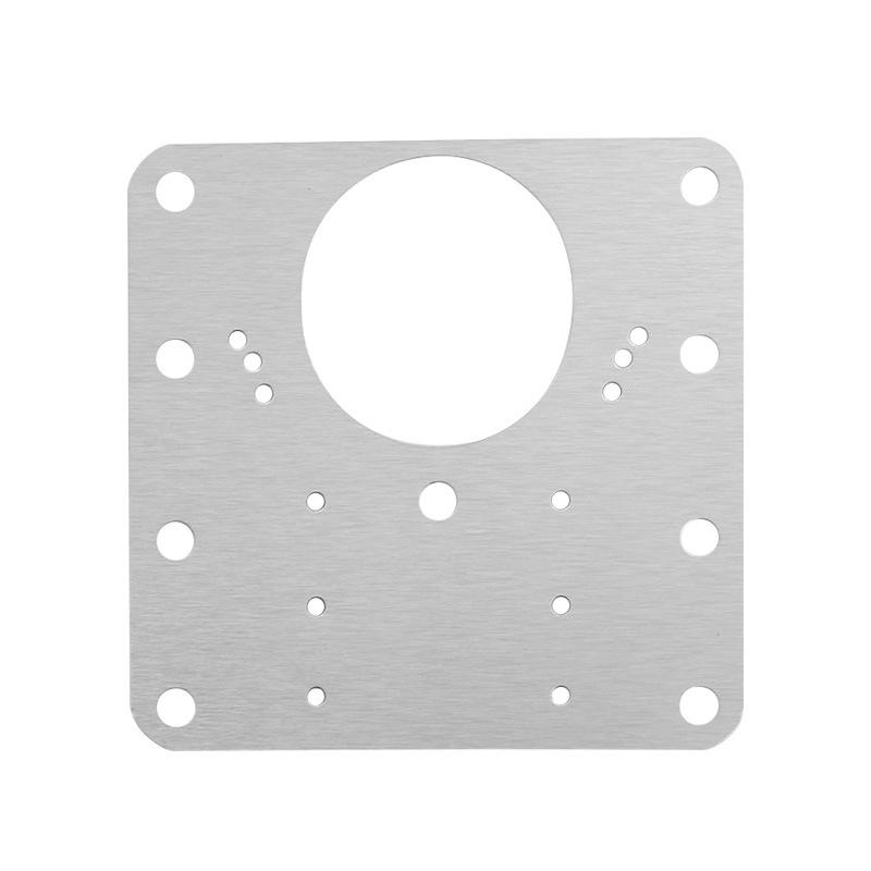 2PCSStainless Steel Cabinet Door Hinge Repair Plate, Furniture Cabinet Door Hinge Fixing Plate Mounting Piece Hinge Hole Repair Piece