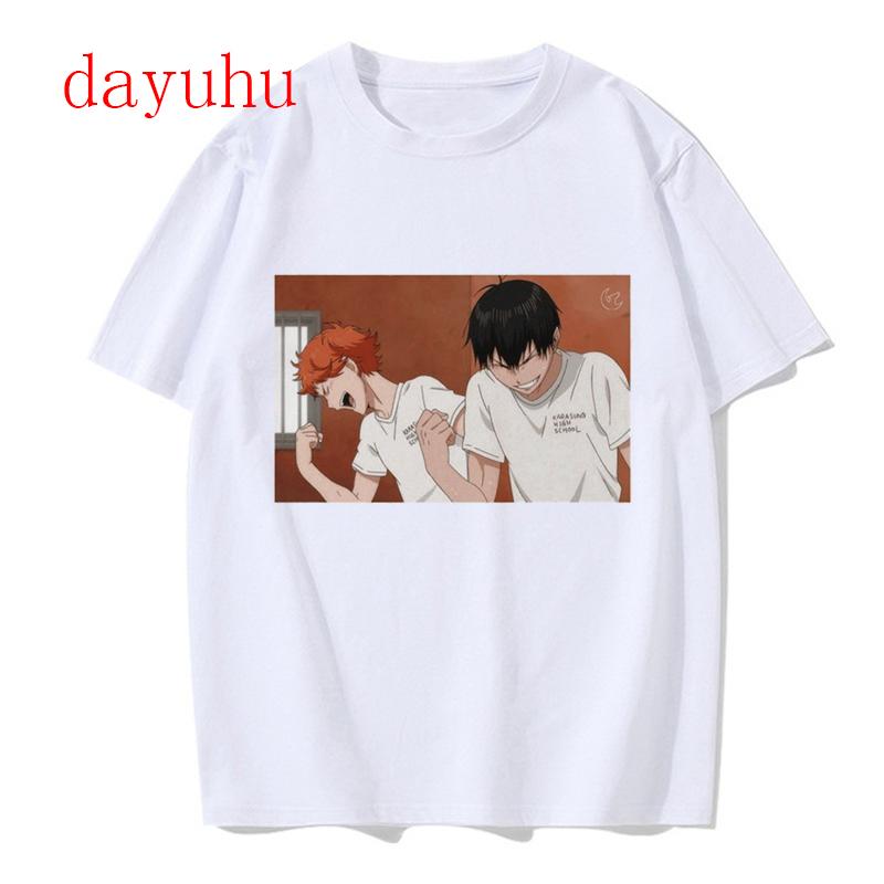 Unisexga Oya Oya Oya Tshirt Haikyuu T Shirt Kuroo Japanese Anime Shirt Fly High Tees Cool Karasuno Cartoon Tshirt Tops Unisex