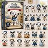 Generic Dog Christmas Advent Calendar 24 Days Cute Puppy Figurine Countdown Blind Box Holiday Home Desktop Decoration Gift