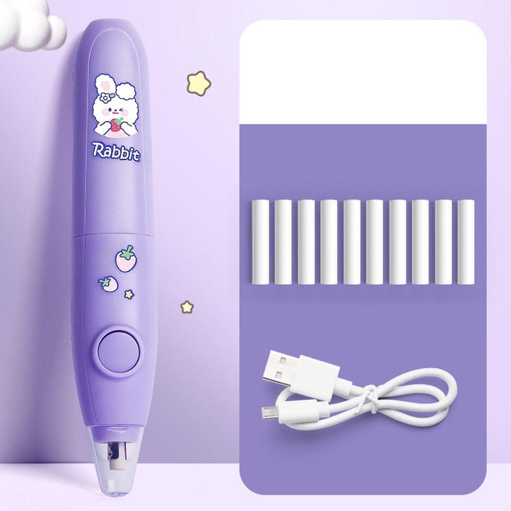 Drawing Automatic Pencil Eraser Rechargeable/Battery Powered Electric Eraser Correction Tools