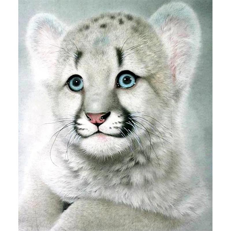 „Pasidaryk pats“ deimantinė tapyba Mieli gyvūnai Siuvinėjimo kryželiu rinkinys Mozaikos menas Deimantų tapyba viso apskritimo / kvadrato deimantų namų dekoravimas