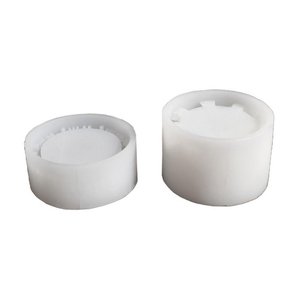 Cute Bunny House Candlestick Silicone Mold House Shape Bunny Candlestick Mould  House Ornament