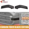 Carbon Fiber Front Bumper Grille Cover Trim Bezels For Ford F150 21+ Accessories