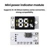 3-17V 1/2/3/4S Lithium Battery Power Meter Display Module Series Connected Battery Percentage Capacity Monitor Indicator Board