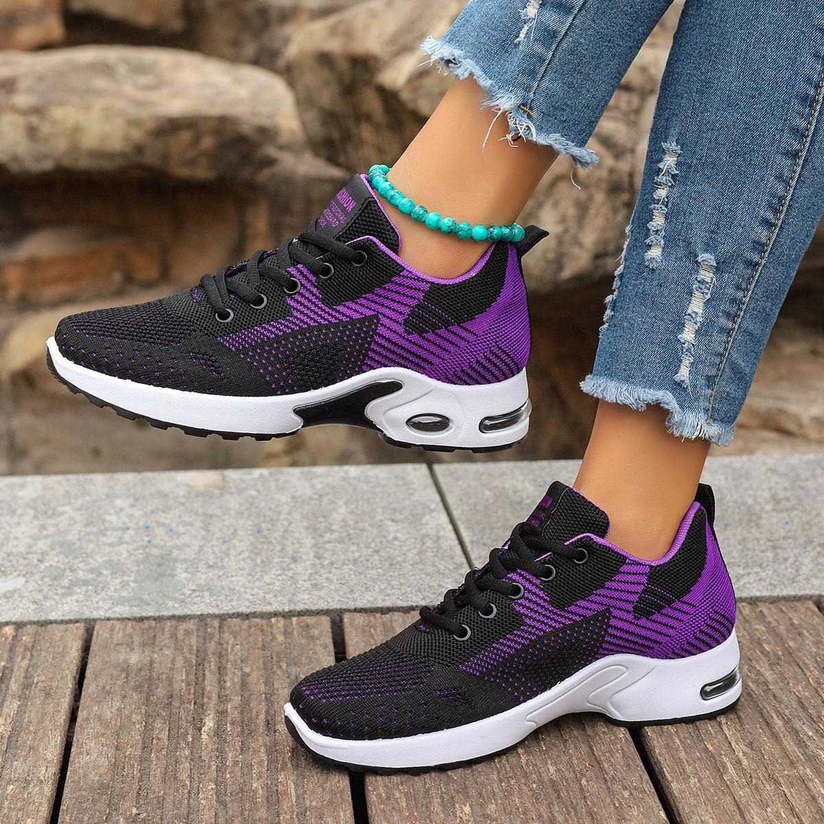 

Fashionable Shallow Lace Up Vulcanized Shoes for Spring and Autumn New Breathable and Comfortable Casual Sports Shoes for Women 36