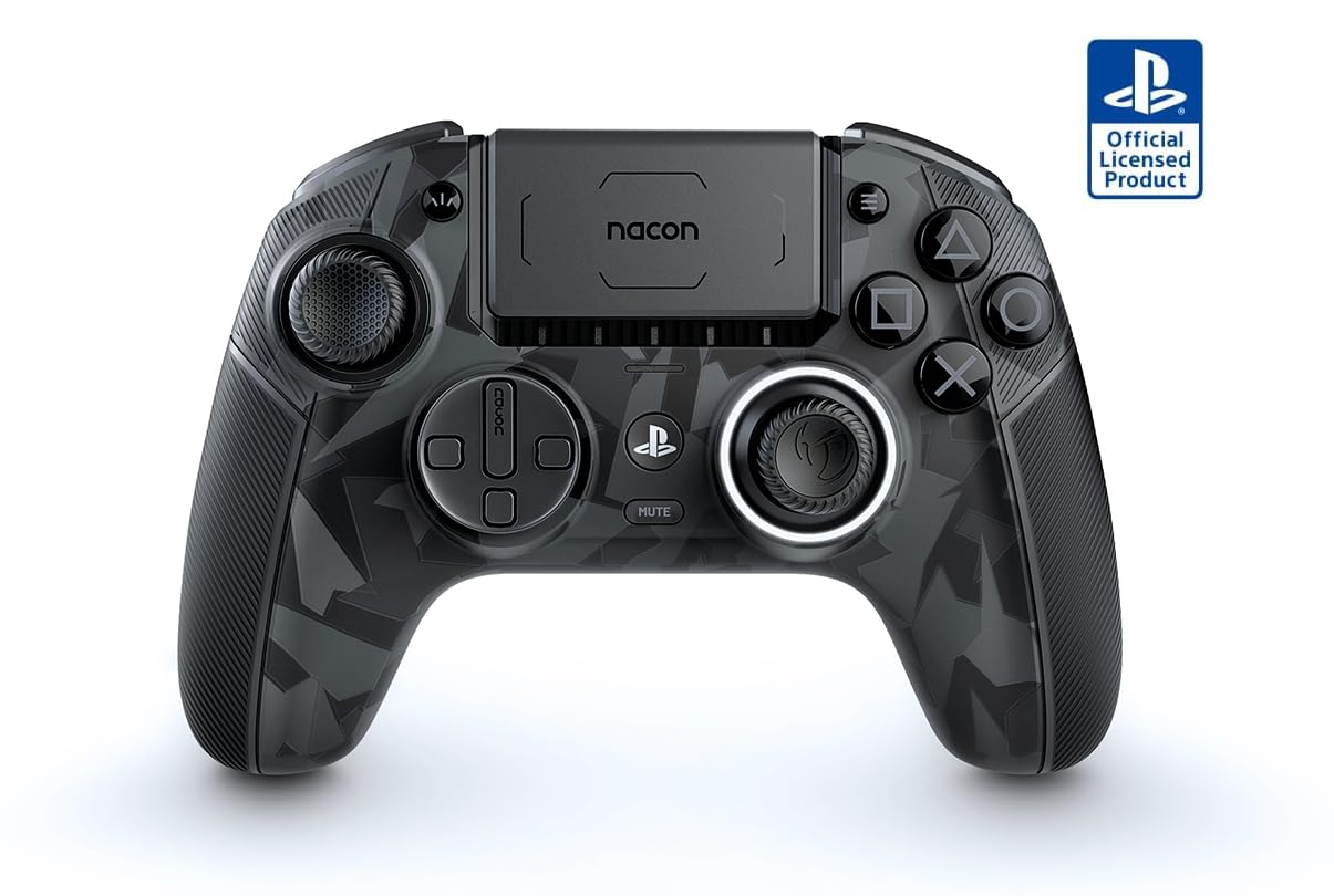 

Licensed NACON REVOLUTION5 Pro Controller with One year warranty [] [SONY Product] (Camo Black) [Compatible PS5, PS4, PC] (PS5RP5JPURBAN)