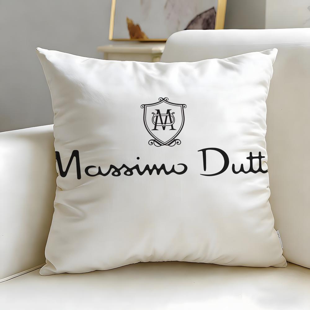 Classic Fashion Brand Massimo Dutti Cushion Cover Soft & Easy-Wash Pillow Case – Versatile for Couch, Bed, Travel and Office