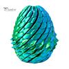 Movable Joint Dragon 3D Printed Articulated Fidget Toy, Twist Eggs, Slippery Egg Flexible Desk Ornament for Home Office Stress Relief Toy