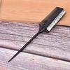 Professional Hairdressing Double Side Dye Comb with Nylon Hair Drying Brush Tinting Combs Hair Color Brush Hair Styling Tools