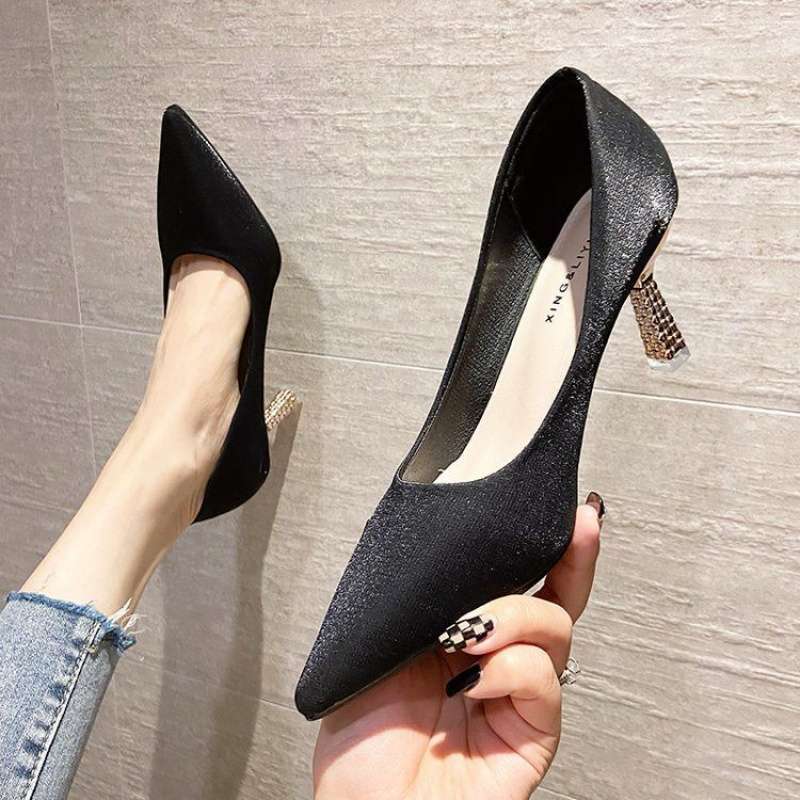 Green Wedding Shoes Xiuhe Bride 2025 New Spring and Autumn Red Car Shoes French Single Shoes Stiletto High Heels Women