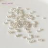 18K Gold Plated 2mm-6mm Round Spacer Beads For Bracelet Making,Beads Separators,Brass Beads For Jewelry Making,DIY Accessories