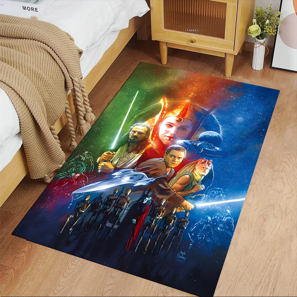 Star Wars Carpet Suitable for Outdoor Kitchen Living Rooms Entryway Antislip Carpet Office Home Decor Wedding Party Gift