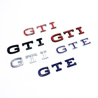 2026 Gorące Dla VW VOLKSWAGEN 3D ABS Naklejki z Emblematami na Boki Tylnego Bagażnika Samochodu dla VW Nowe Logo GTE Golf R Beetle Passat Tiguan Jetta Sharan