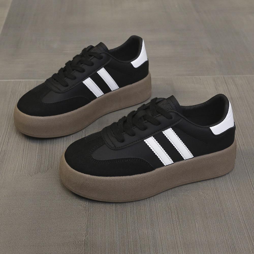 Spring and Summer Casual  Hick Soled Sports Board Shoes for Women