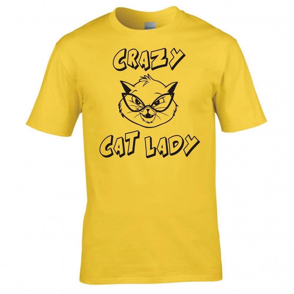 Crazy Cat Lady T Shirt
