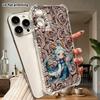Phone Case: 2D Flat, Suitable for iPhone 18 17 16 15 14 13 Pro, Transparent with Corner Protection, Dragon Person Girl, Christmas and Halloween Gift