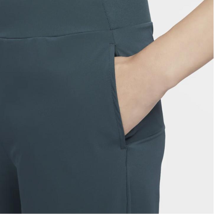 Nike Dri-FIT Bliss Solid Color Loose-Fit Quick-Dry Training Pants Women Bottoms Deep-Jungle-Green FB5028-328