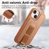 For iPhone 15 Plus/iPhone 14 Plus Magnetic Case CASENEO Wristband PU Leather+PC Shockproof Phone Cover