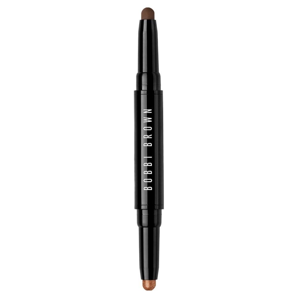 Bobbi Brown Dual Ended Longwear Cream Shadow Stick, 1 pcs, Milk Chocolate + Midnight Brown