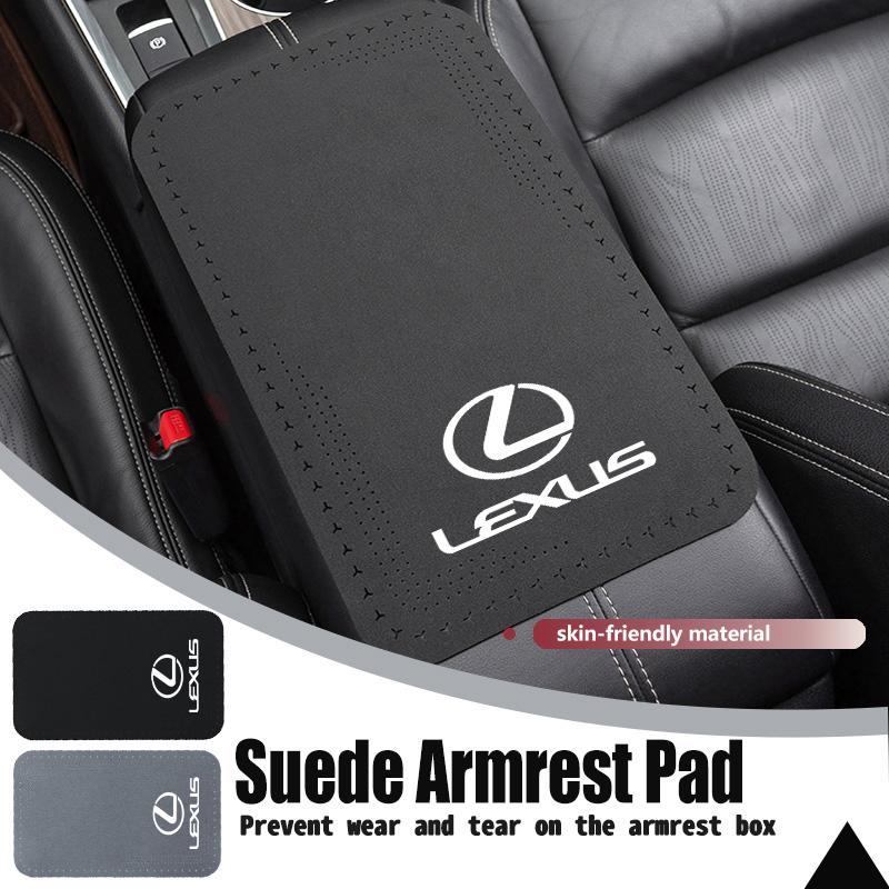 For Lexus Car Armrest Box Pad Suede Center Console Cushion Mats Interior Accessories 350 IS250 IS200 GS300 LX570 RC350 UX250h AEH1