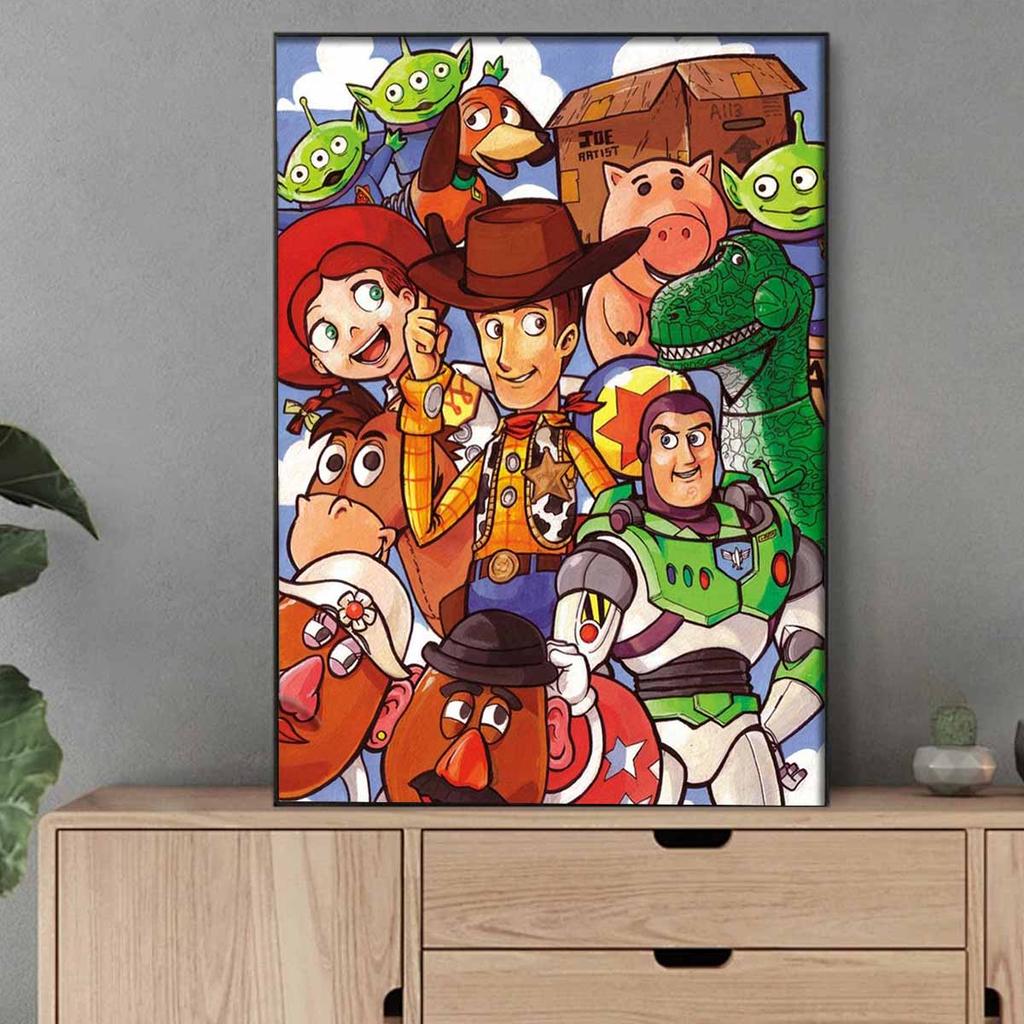 DIY Diamond Painting Cute Cartoon Characters Cross Stitch Kit Mosaic Art Diamond Painting Full Circle Diamond Home Decoration