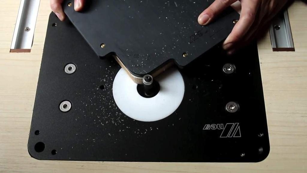 CarAngels Corner Processing Woodpecker Angle Jig for Easy Radius Router Table Corner Jig R Processing Bakelite Woodworking Tool Jig, 3-Piece Trimmers,