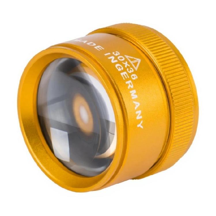 Professionele 30X 36mm Vergrootglas Lens Monocle Horloge Vergrootglas Loupe Handheld Munt Postzegels Sieraden Loupe