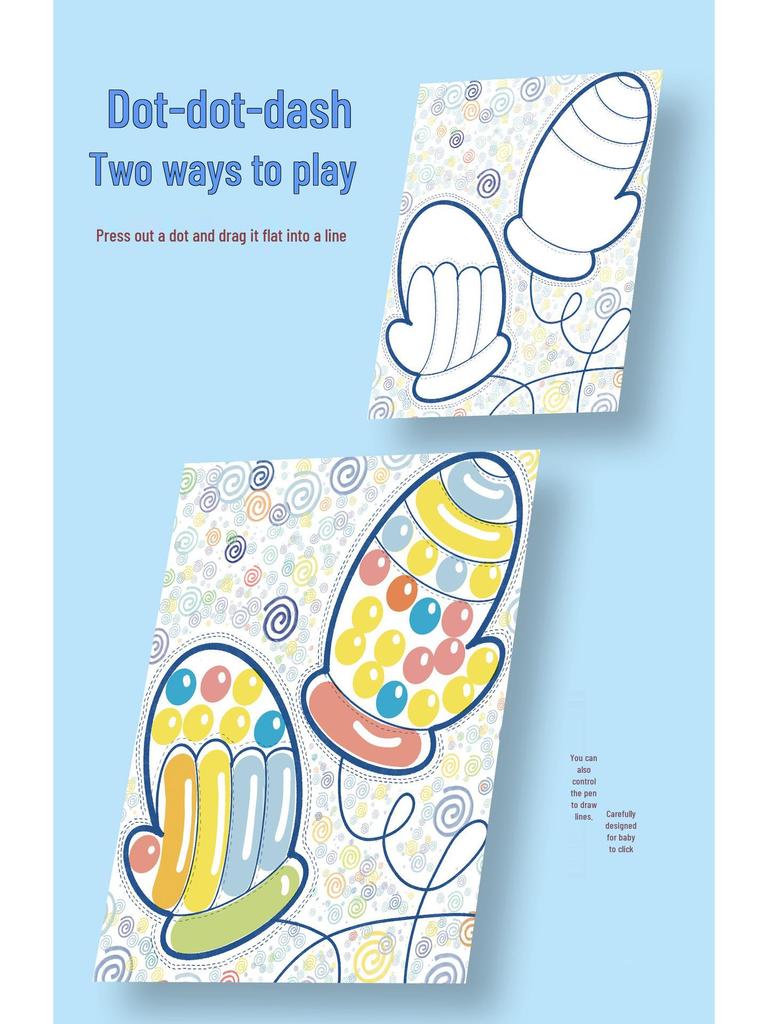 Dot Art Kids' Coloring Book: Pencil Control & Concentration Puzzle for Early Education