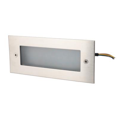 LED Step Light Indoor Outdoor Aluminum Alloy Waterproof Embedded Stair Wall Light 85 To 265V