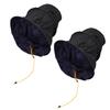 2PCS Bee Swarm Cage Denim Bee Swarming Catcher Beekeeping Supplies for Outdoor Beekeeper Tool Black