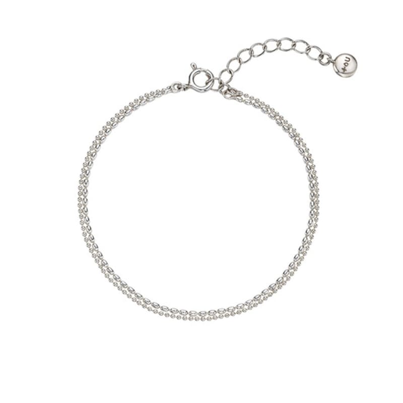TOU SS020 Layered Ball Chain Bracelet